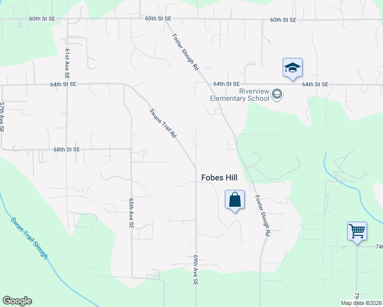 map of restaurants, bars, coffee shops, grocery stores, and more near 6924 69th Avenue Southeast in Snohomish