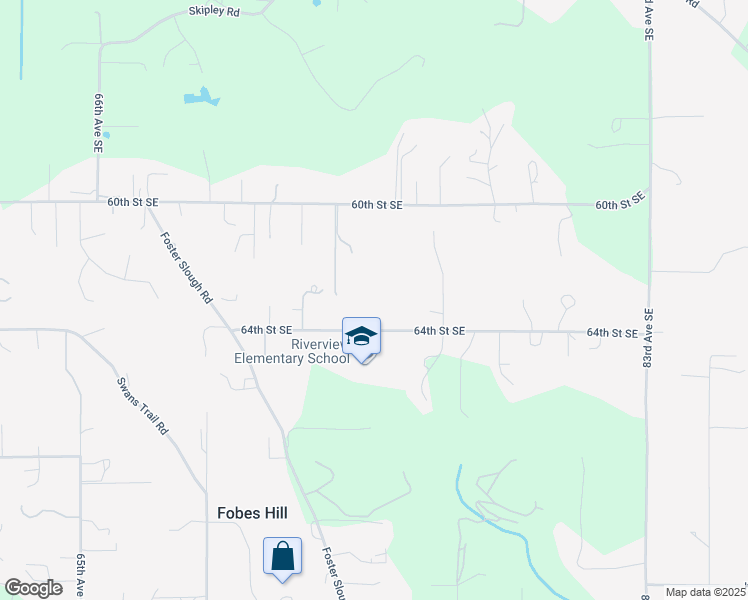 map of restaurants, bars, coffee shops, grocery stores, and more near 7431 64th Street Southeast in Snohomish