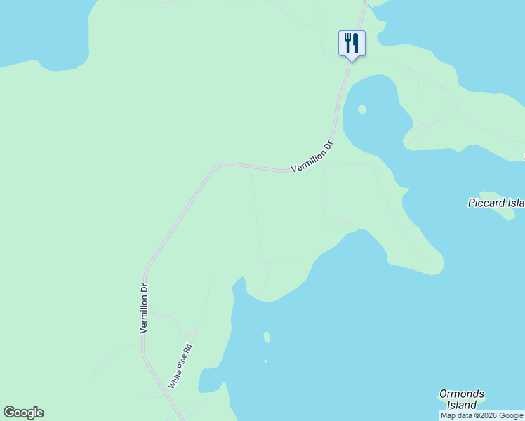 map of restaurants, bars, coffee shops, grocery stores, and more near 2964 Chaps Road in Cook