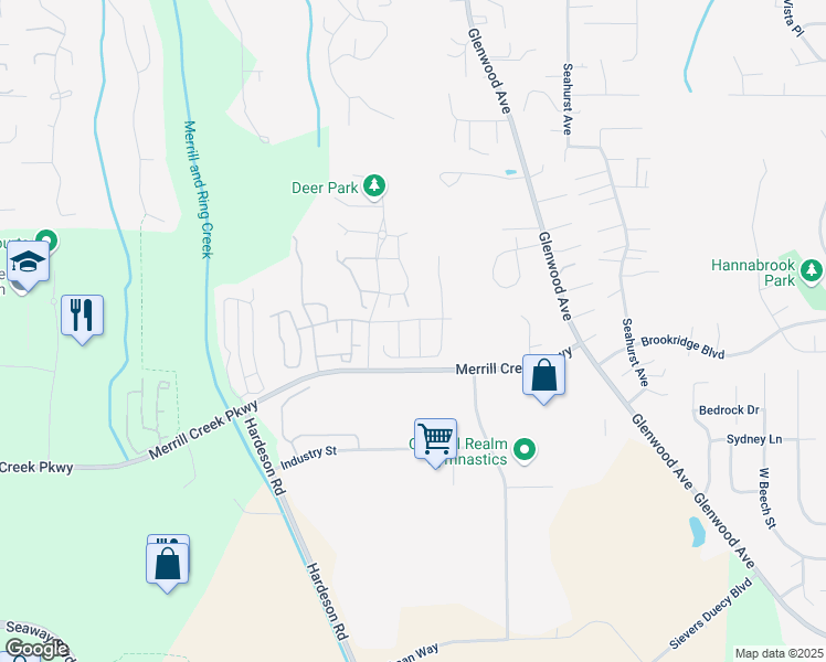 map of restaurants, bars, coffee shops, grocery stores, and more near 5810 11th Avenue West in Everett
