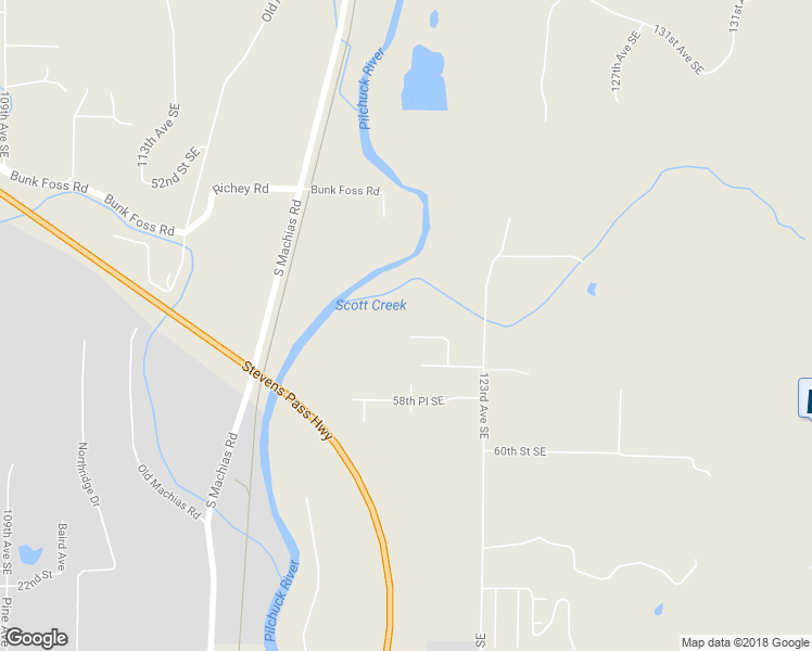 map of restaurants, bars, coffee shops, grocery stores, and more near 12015 56th Place Southeast in Snohomish