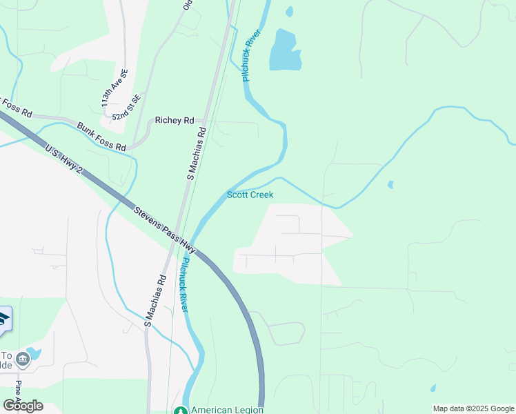 map of restaurants, bars, coffee shops, grocery stores, and more near 12015 56th Place Southeast in Snohomish