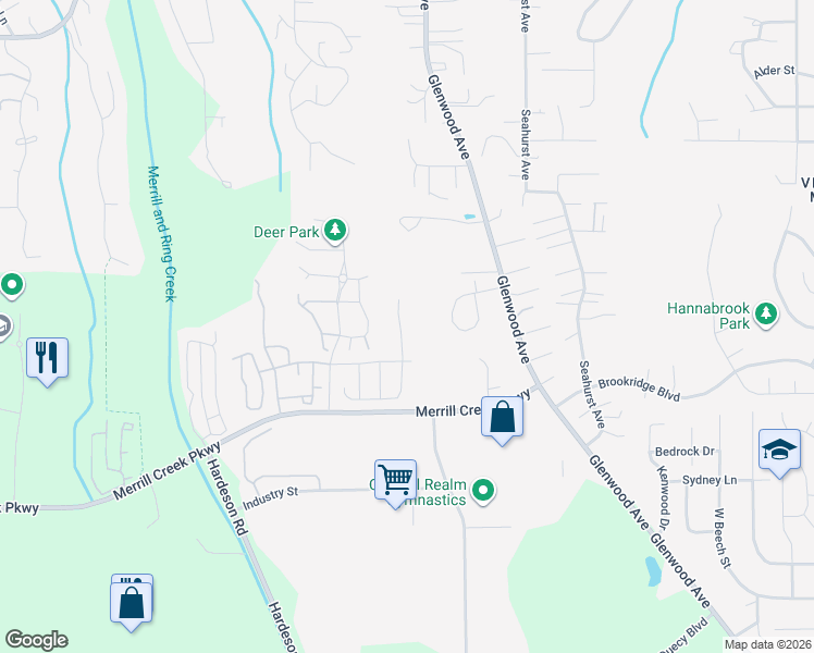 map of restaurants, bars, coffee shops, grocery stores, and more near 5711 10th Drive West in Everett