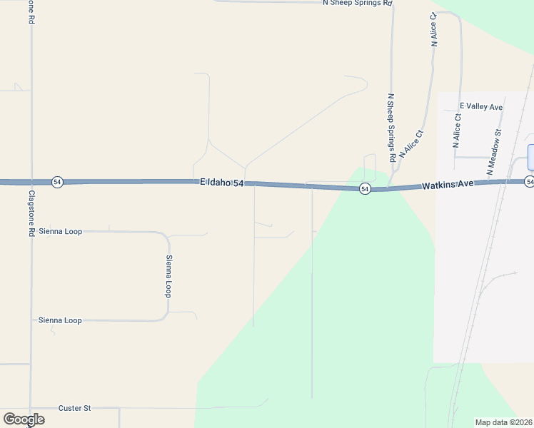 map of restaurants, bars, coffee shops, grocery stores, and more near 30128 North Wheatridge Road in Athol