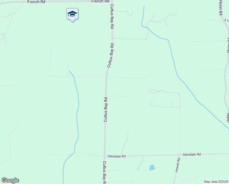 map of restaurants, bars, coffee shops, grocery stores, and more near 7271 Cultus Bay Road in Clinton