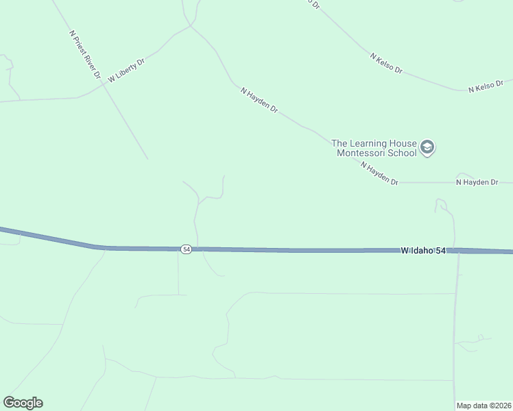 map of restaurants, bars, coffee shops, grocery stores, and more near 2721 Idaho 54 in Spirit Lake