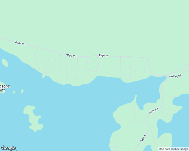 map of restaurants, bars, coffee shops, grocery stores, and more near 8890 Raps Road in Cook