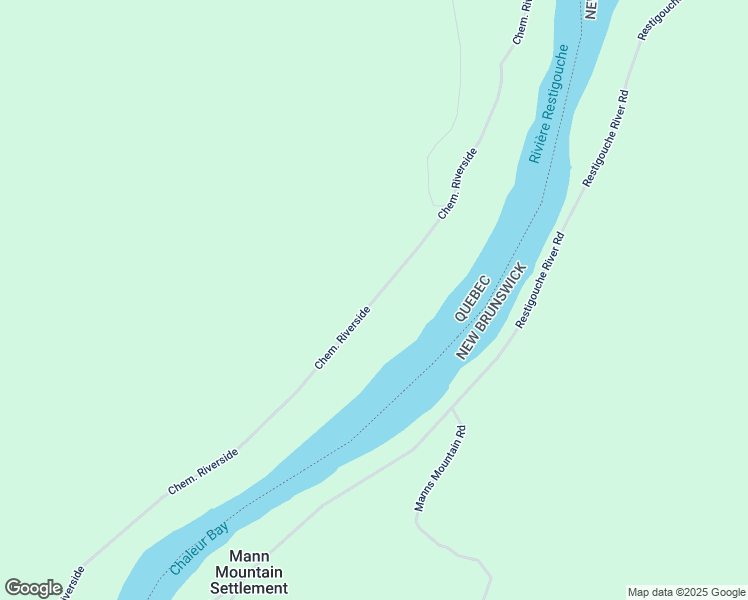 map of restaurants, bars, coffee shops, grocery stores, and more near 133 Chemin Riverside in Matapédia