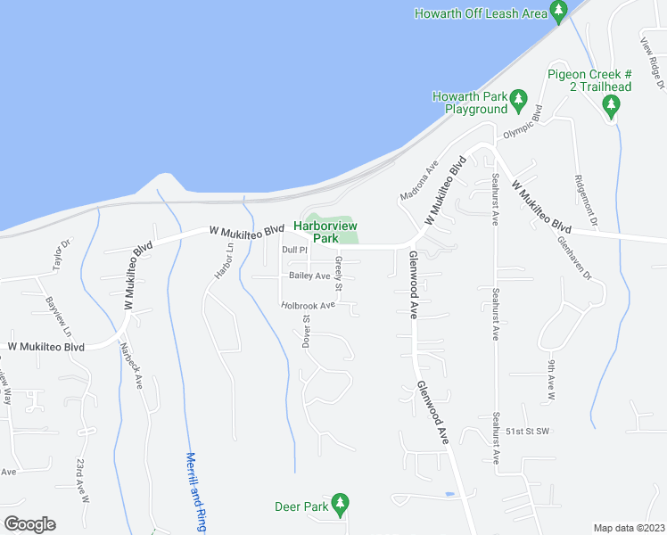 map of restaurants, bars, coffee shops, grocery stores, and more near 4626 Greely Street in Everett