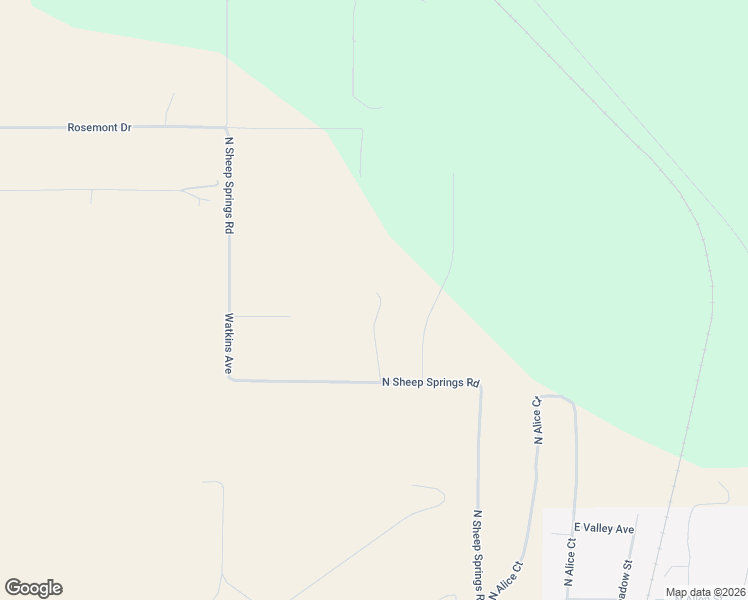 map of restaurants, bars, coffee shops, grocery stores, and more near 31524 North Sheep Springs Road in Athol