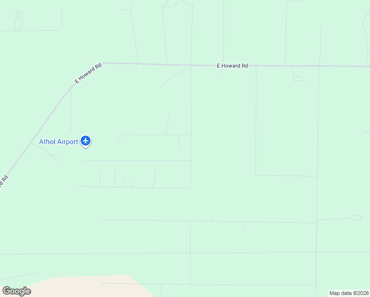 map of restaurants, bars, coffee shops, grocery stores, and more near 8740 East Cessna Lane in Athol