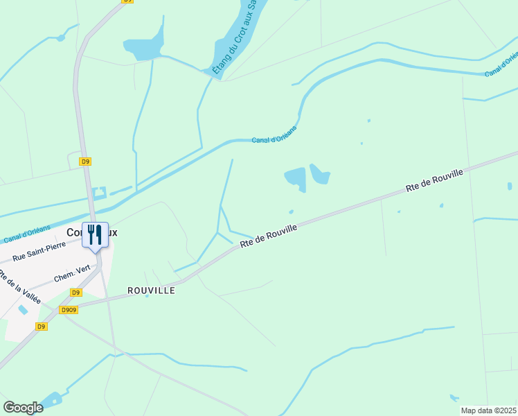 map of restaurants, bars, coffee shops, grocery stores, and more near in Sury-aux-Bois