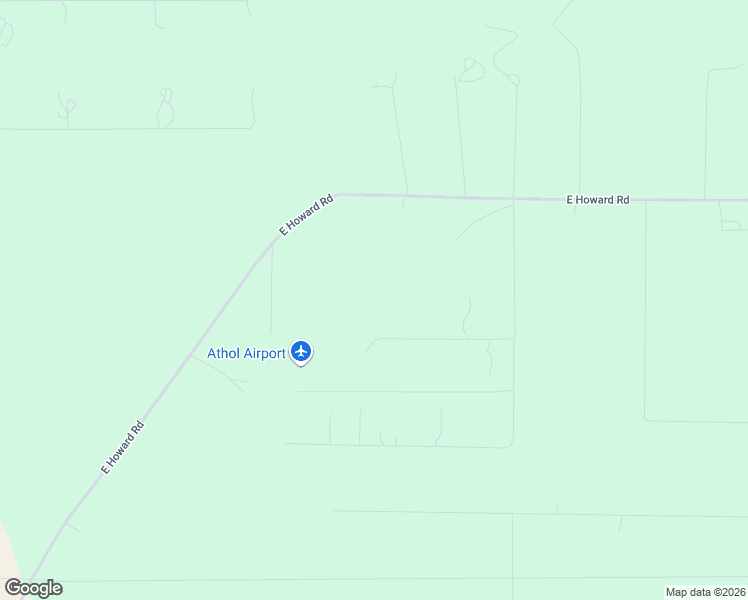 map of restaurants, bars, coffee shops, grocery stores, and more near 31987 North Bonanza Trail in Athol