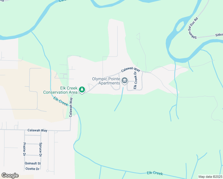 map of restaurants, bars, coffee shops, grocery stores, and more near 90 Elk Loop Drive in Forks