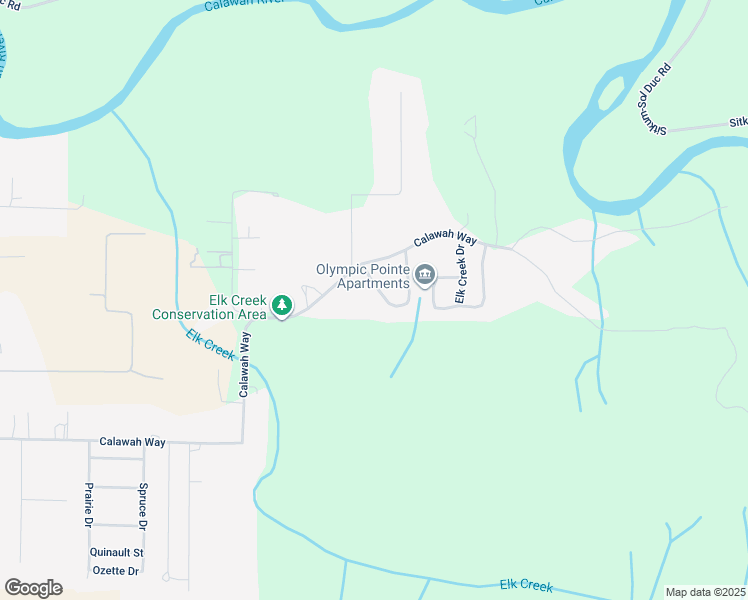 map of restaurants, bars, coffee shops, grocery stores, and more near 90 Elk Loop Drive in Forks