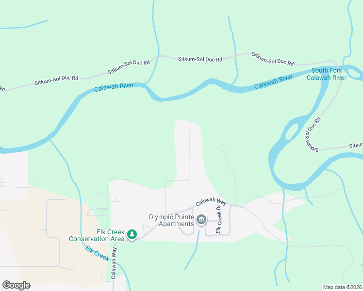 map of restaurants, bars, coffee shops, grocery stores, and more near 393 Elk Valley Road in Forks
