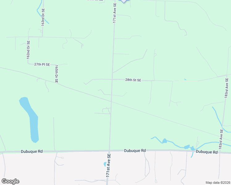 map of restaurants, bars, coffee shops, grocery stores, and more near 2917 171st Avenue Southeast in Snohomish