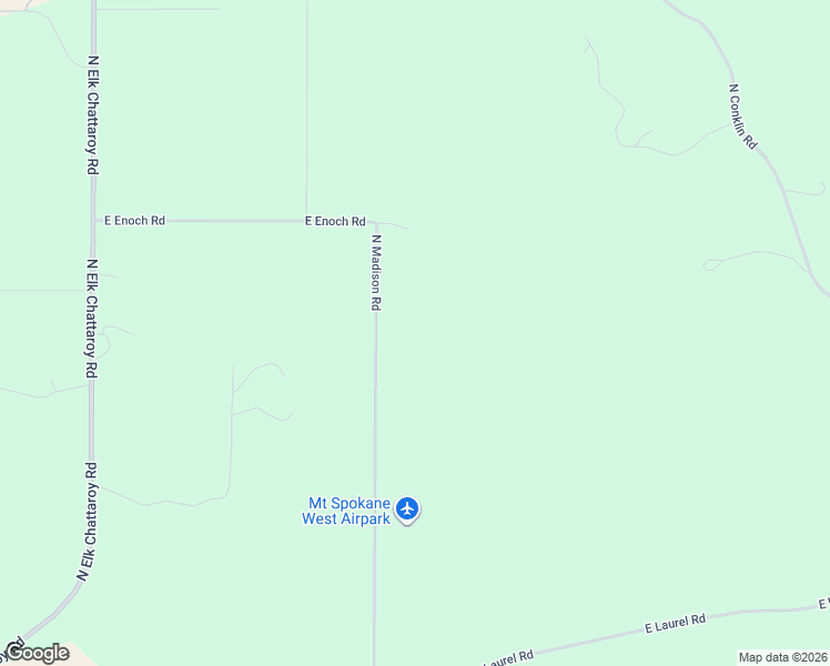 map of restaurants, bars, coffee shops, grocery stores, and more near 34616 North Madison Road in Elk