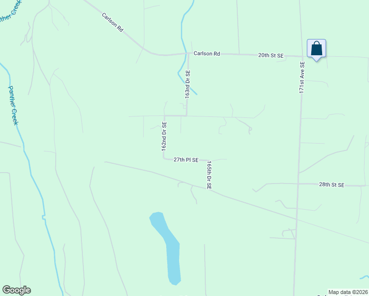 map of restaurants, bars, coffee shops, grocery stores, and more near 16325 27th Place Southeast in Snohomish