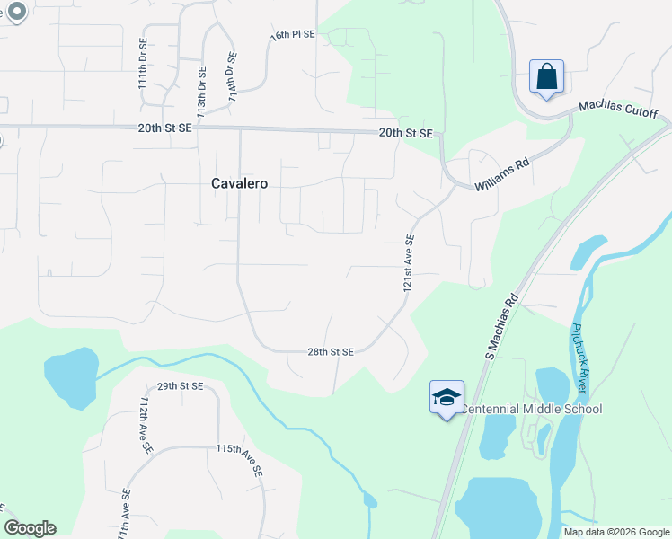 map of restaurants, bars, coffee shops, grocery stores, and more near 2614 118th Avenue Southeast in Lake Stevens