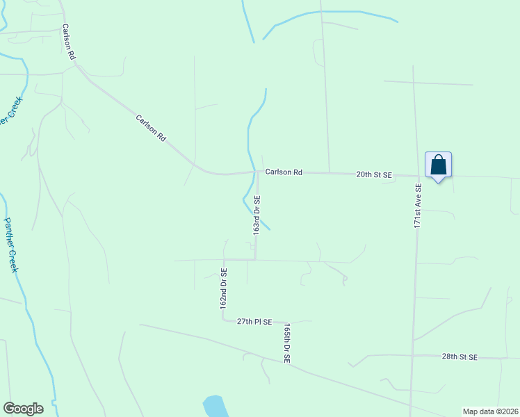 map of restaurants, bars, coffee shops, grocery stores, and more near 2127 163rd Drive Southeast in Snohomish