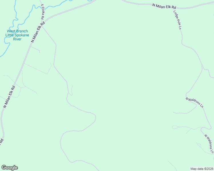 map of restaurants, bars, coffee shops, grocery stores, and more near 36022 North Milan Elk Road in Chattaroy