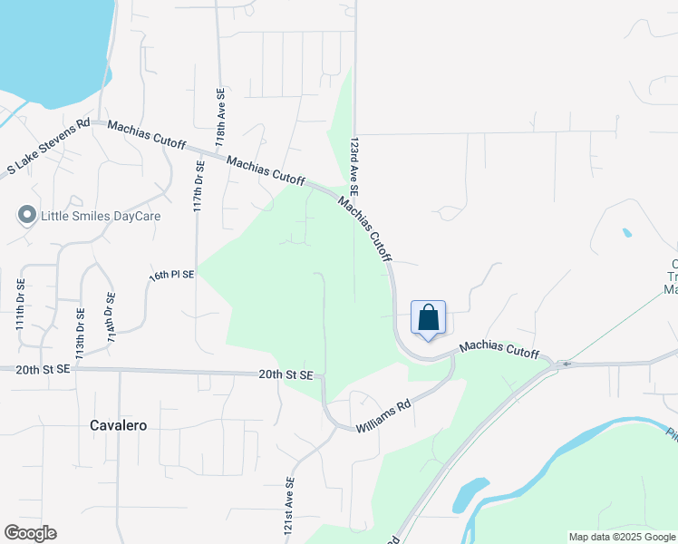 map of restaurants, bars, coffee shops, grocery stores, and more near 1621 122nd Avenue Southeast in Lake Stevens