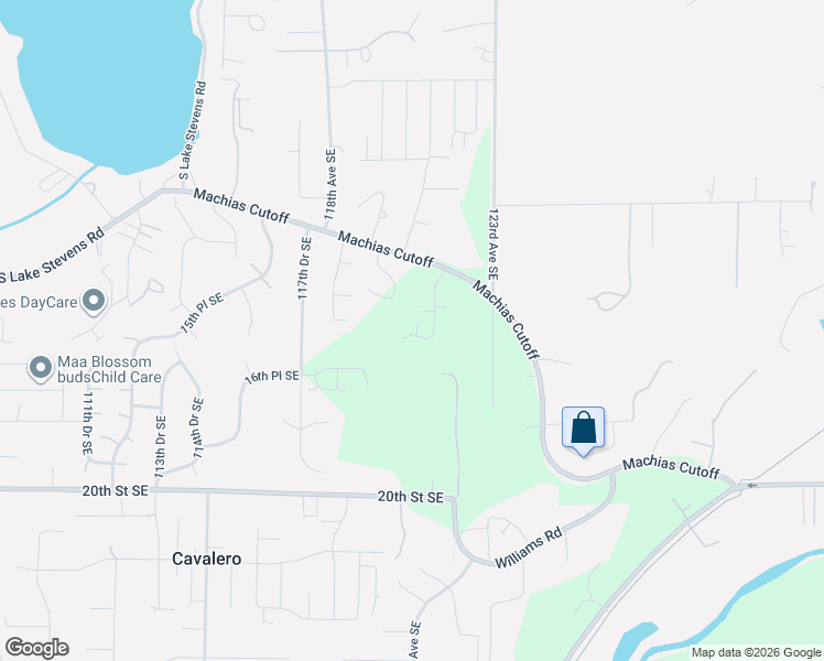 map of restaurants, bars, coffee shops, grocery stores, and more near 12123 15th Court Southeast in Lake Stevens