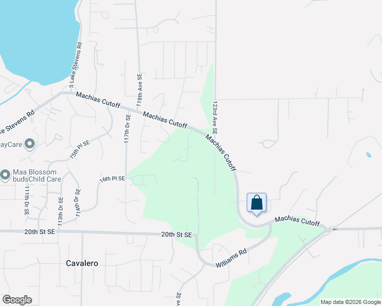 map of restaurants, bars, coffee shops, grocery stores, and more near 1435 121st Avenue Southeast in Lake Stevens