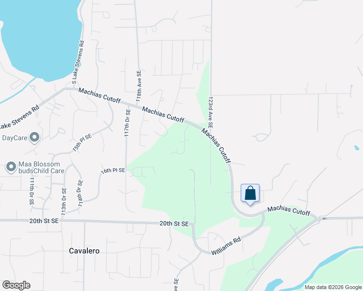 map of restaurants, bars, coffee shops, grocery stores, and more near 1436 121st Avenue Southeast in Lake Stevens