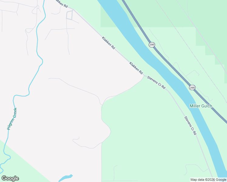 map of restaurants, bars, coffee shops, grocery stores, and more near 116 Klakken Road in Noxon