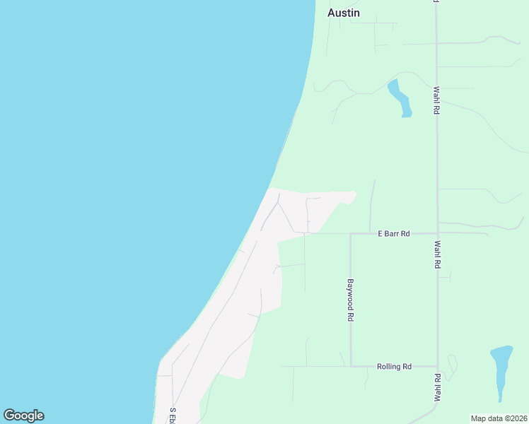 map of restaurants, bars, coffee shops, grocery stores, and more near 6278 Barr Beach Road in Freeland