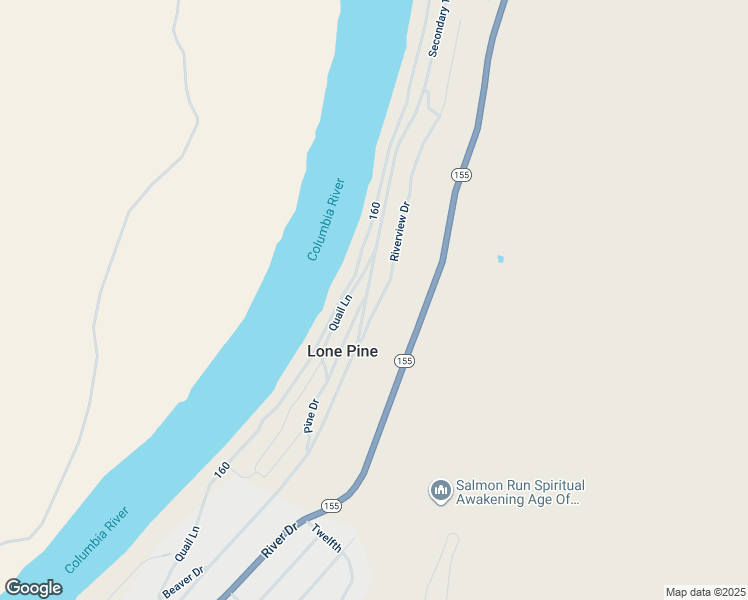map of restaurants, bars, coffee shops, grocery stores, and more near 9A Riverview Drive in Coulee Dam