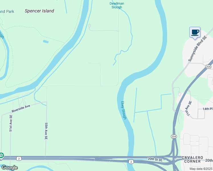 map of restaurants, bars, coffee shops, grocery stores, and more near 6300 12th Street Southeast in Everett
