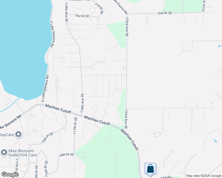 map of restaurants, bars, coffee shops, grocery stores, and more near 924 121st Avenue Southeast in Lake Stevens