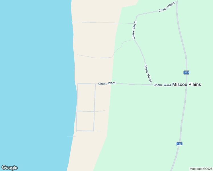 map of restaurants, bars, coffee shops, grocery stores, and more near 181 Chemin Ward in Shippagan