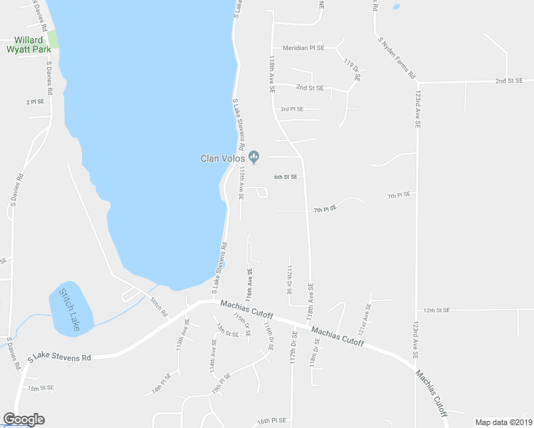 map of restaurants, bars, coffee shops, grocery stores, and more near 11608 7th Place Southeast in Lake Stevens