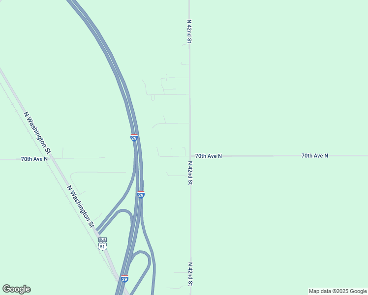 map of restaurants, bars, coffee shops, grocery stores, and more near 4237 North 72nd Avenue in Grand Forks