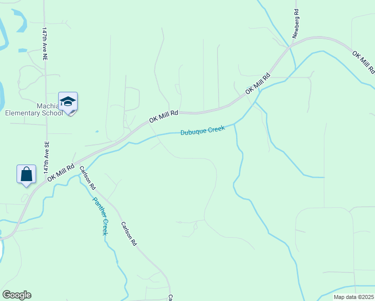 map of restaurants, bars, coffee shops, grocery stores, and more near 15525 5th Street Southeast in Snohomish