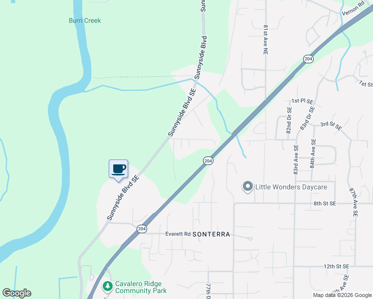 map of restaurants, bars, coffee shops, grocery stores, and more near 7528 4th Street Southeast in Lake Stevens