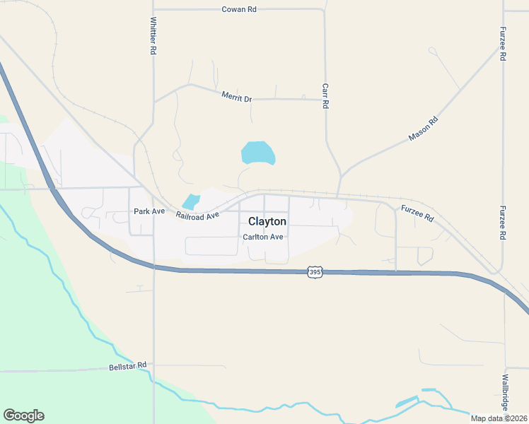 map of restaurants, bars, coffee shops, grocery stores, and more near Clayton Avenue in Clayton