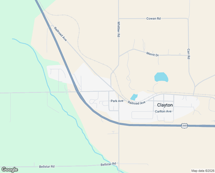 map of restaurants, bars, coffee shops, grocery stores, and more near 4411 Williams Valley Road in Clayton
