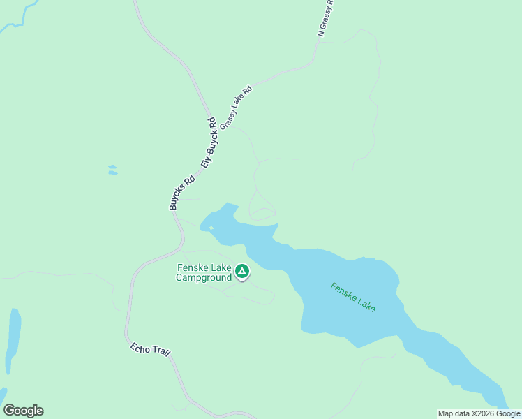 map of restaurants, bars, coffee shops, grocery stores, and more near 3788 Fenske Lake Road in Ely