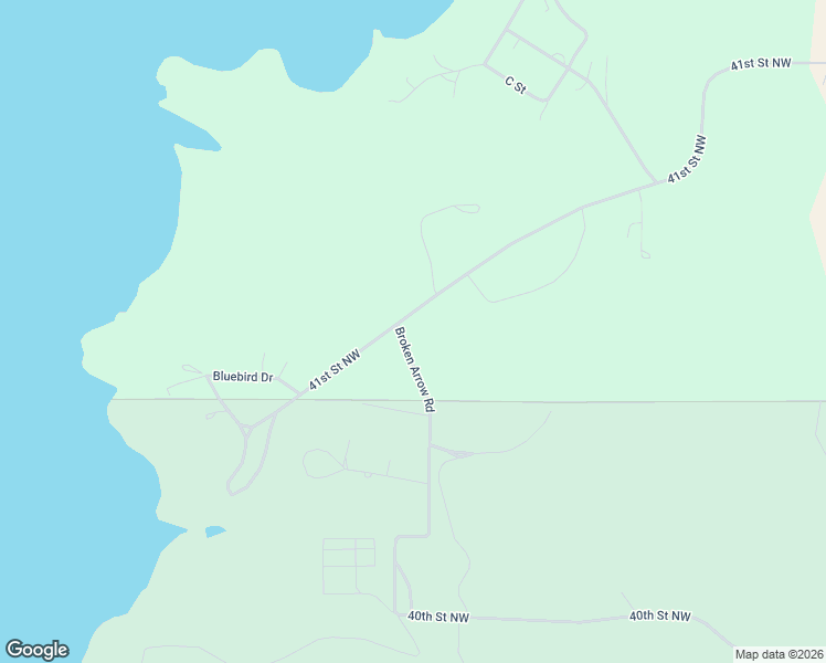 map of restaurants, bars, coffee shops, grocery stores, and more near 9139 41st Street Northwest in New Town