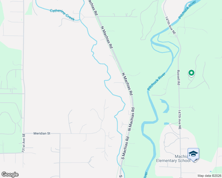 map of restaurants, bars, coffee shops, grocery stores, and more near 704 North Machias Road in Lake Stevens