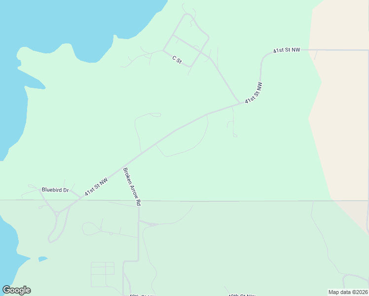map of restaurants, bars, coffee shops, grocery stores, and more near 9139 41st Street Northwest in New Town