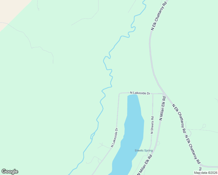 map of restaurants, bars, coffee shops, grocery stores, and more near 38301 North Lakeside Drive in Elk