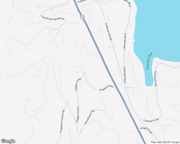 map of restaurants, bars, coffee shops, grocery stores, and more near 167 Eagles in Lakeside