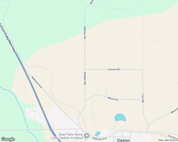 map of restaurants, bars, coffee shops, grocery stores, and more near 4836 Cowan Road in Clayton