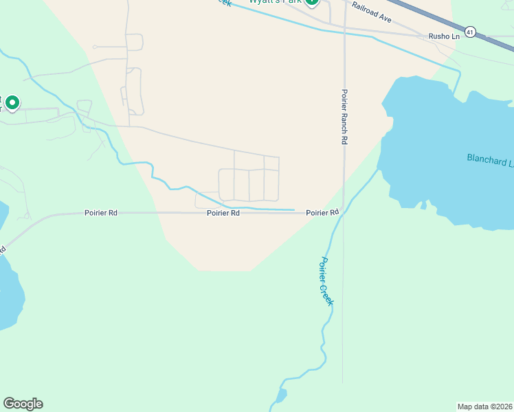 map of restaurants, bars, coffee shops, grocery stores, and more near 256 Par Loop in Blanchard